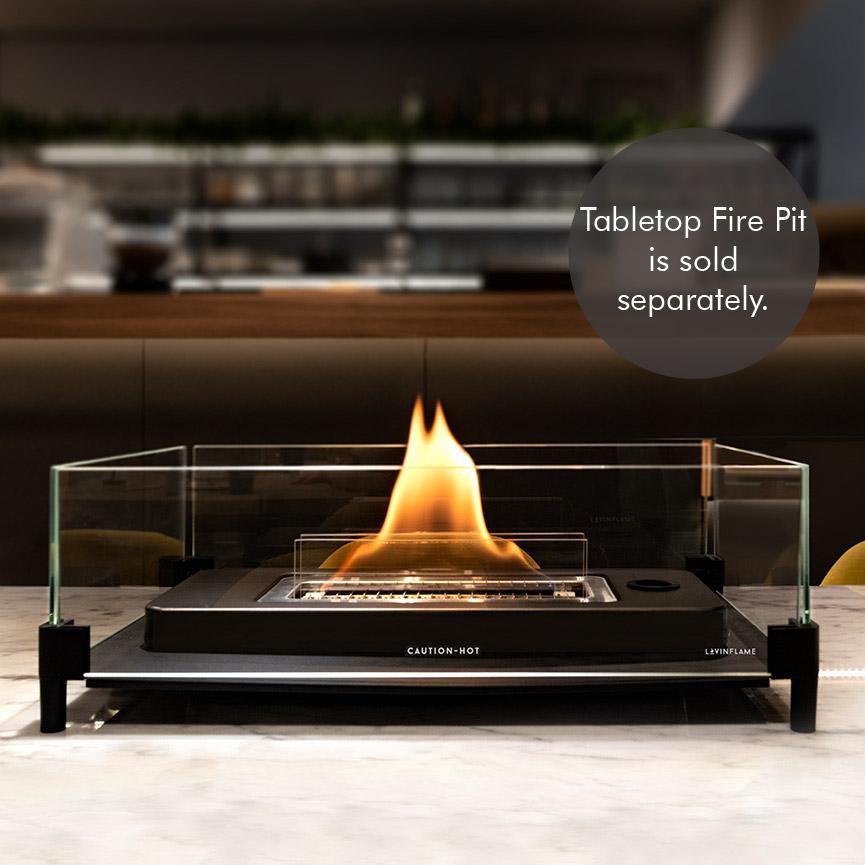 Glass Guard 180, Portable Tabletop Fire Pits